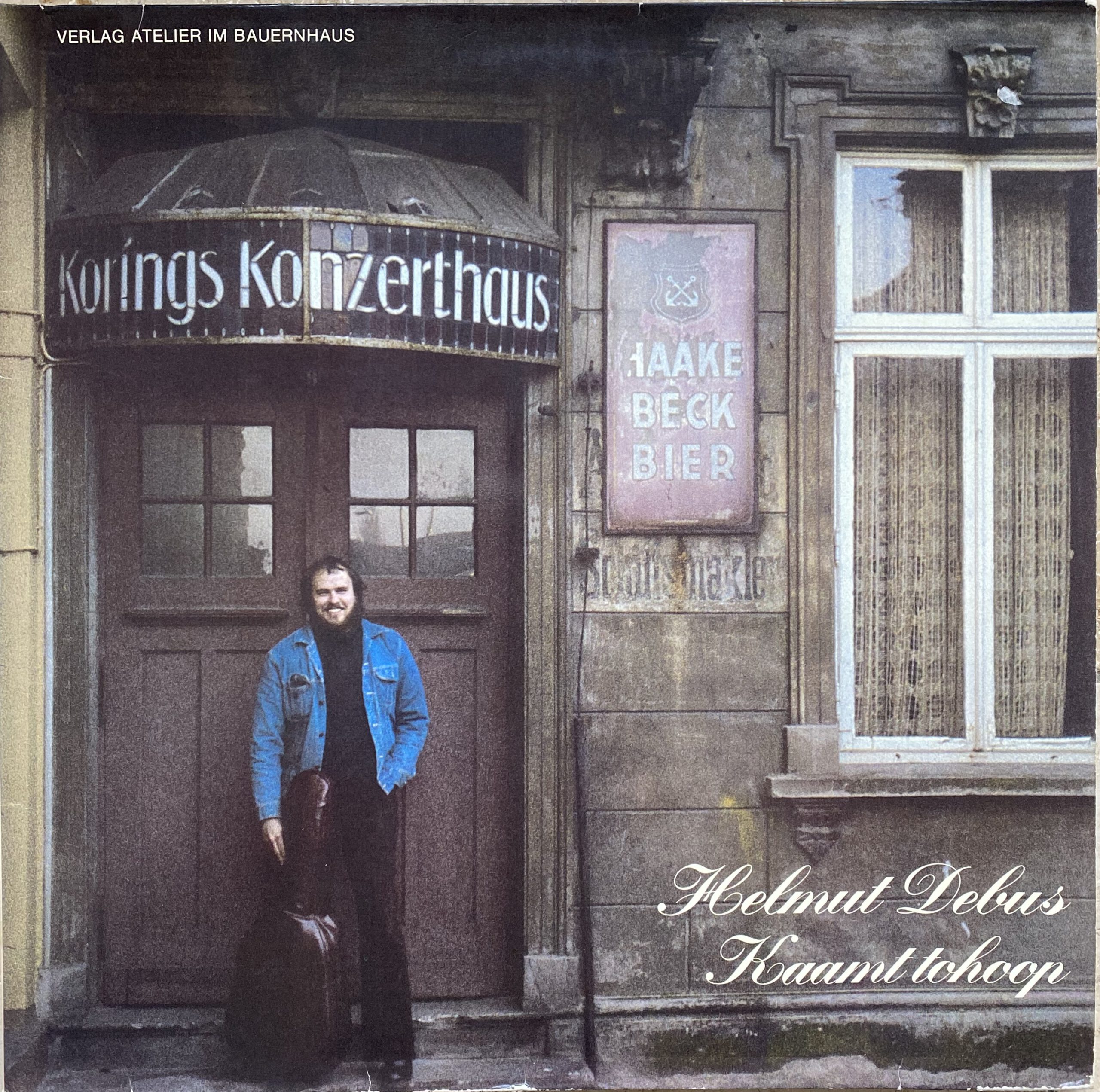 1979 Helmut Debus original Plattencover LP Kaamt tohoop